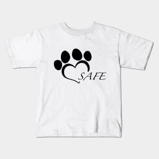 SAFE classic black Kids T-Shirt